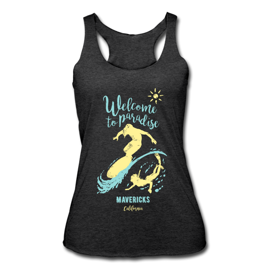 California Tides Tank Top heather black Loyalty Vibes