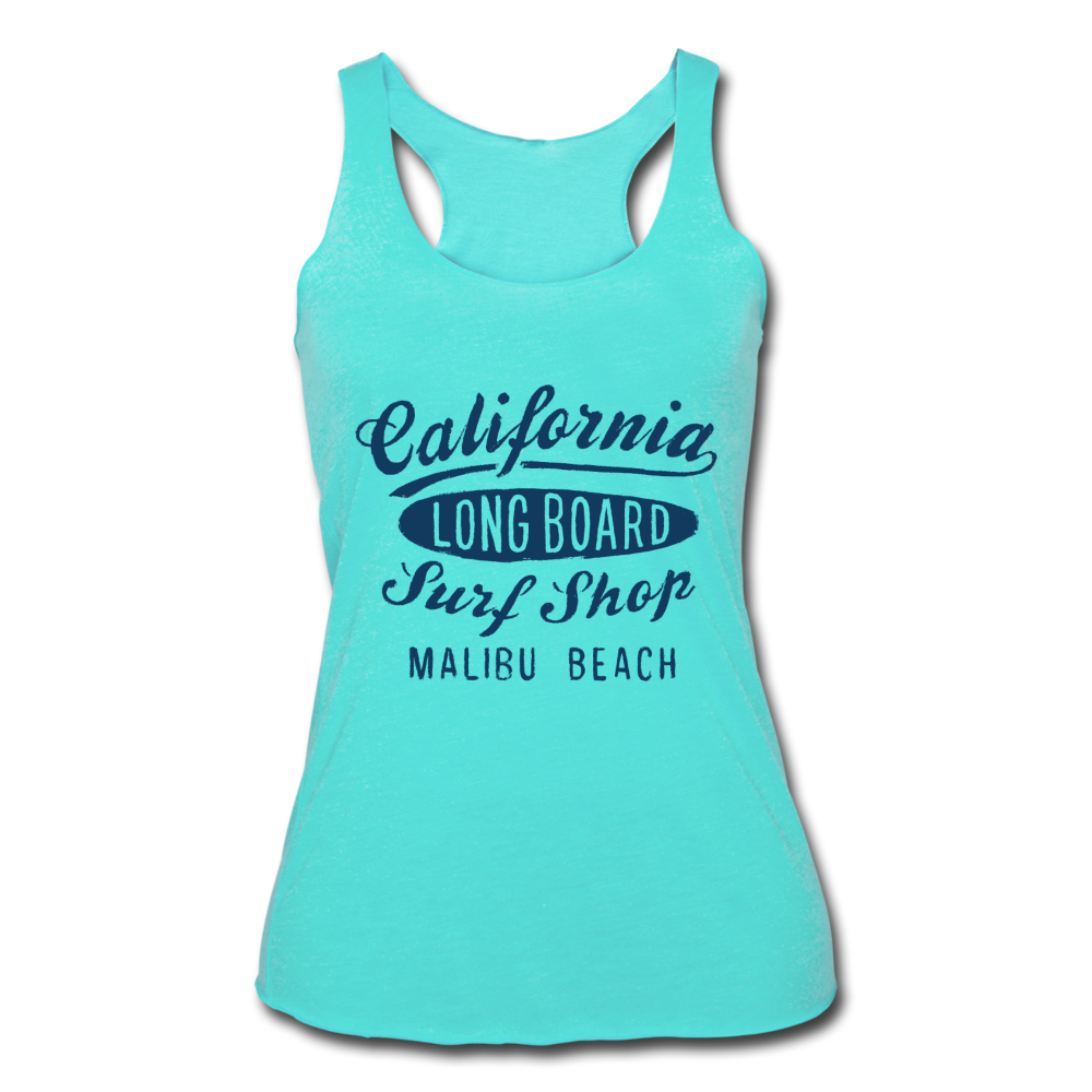 Malibu Beach Tank Top turquoise Loyalty Vibes
