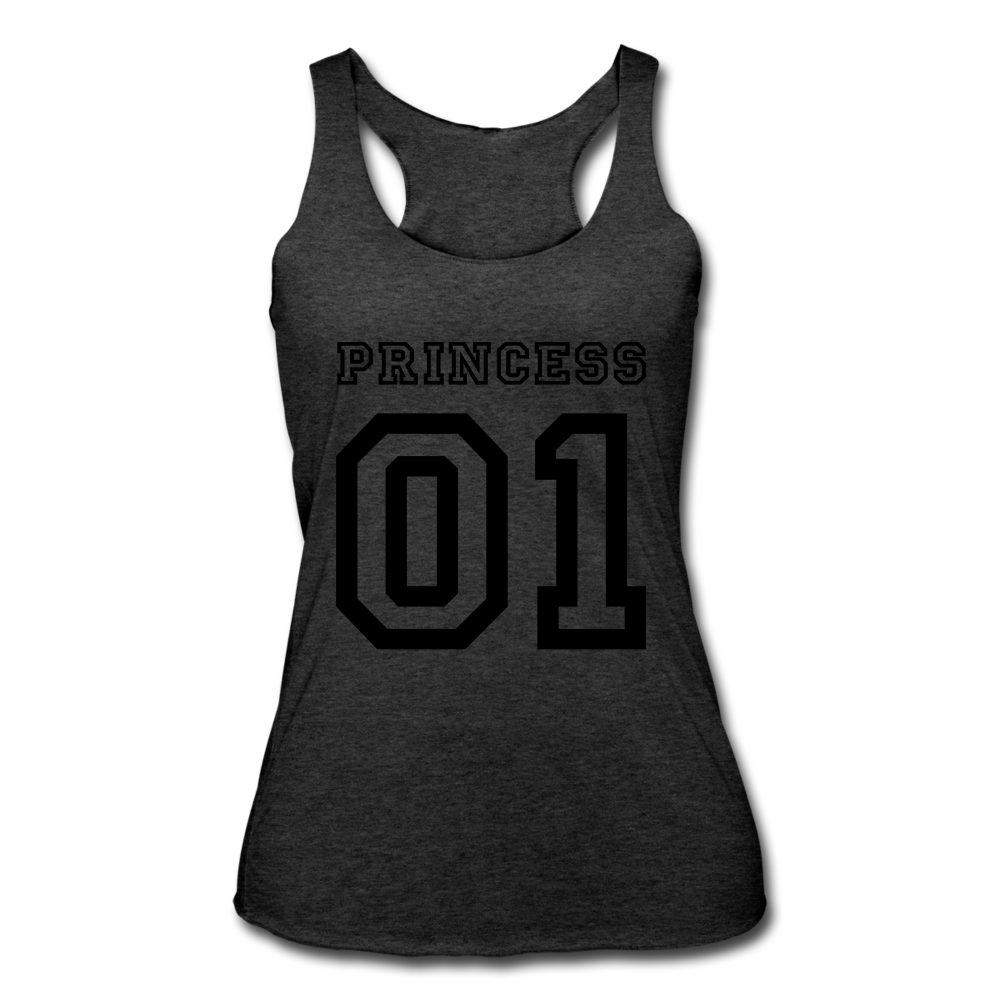 Princess Tank Top heather black Loyalty Vibes