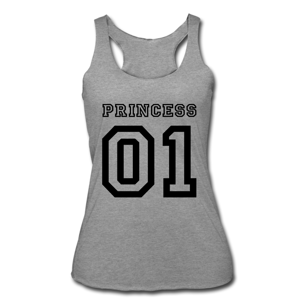 Princess Tank Top heather gray Loyalty Vibes