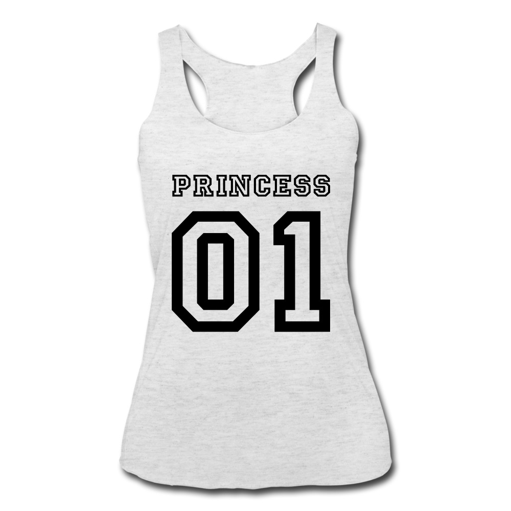 Princess Tank Top heather white Loyalty Vibes