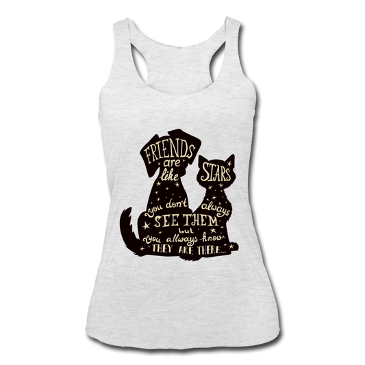 Always Best Friends Tank Top heather white Loyalty Vibes