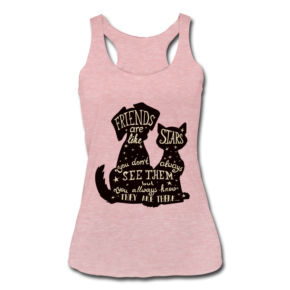 Always Best Friends Tank Top heather dusty rose - Loyalty Vibes