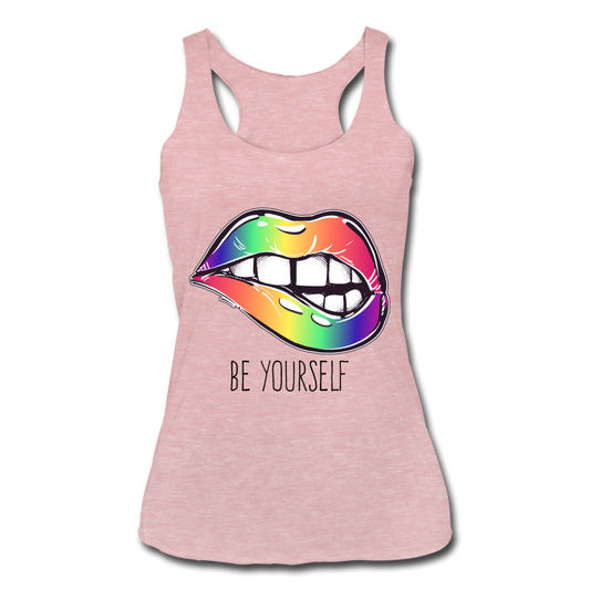 Be Yourself Tank Top heather dusty rose Loyalty Vibes