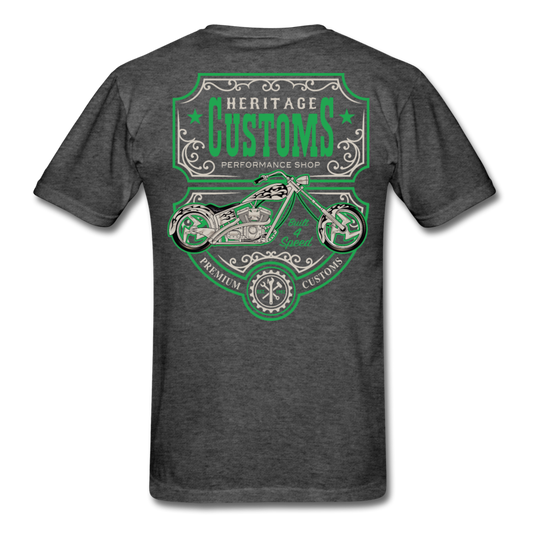Pro Customs Motorcycle T-Shirt heather black Loyalty Vibes