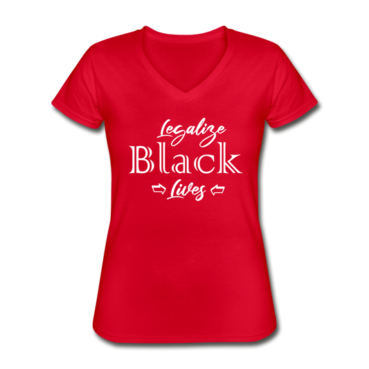 Legalize Black Lives Shirt red Loyalty Vibes