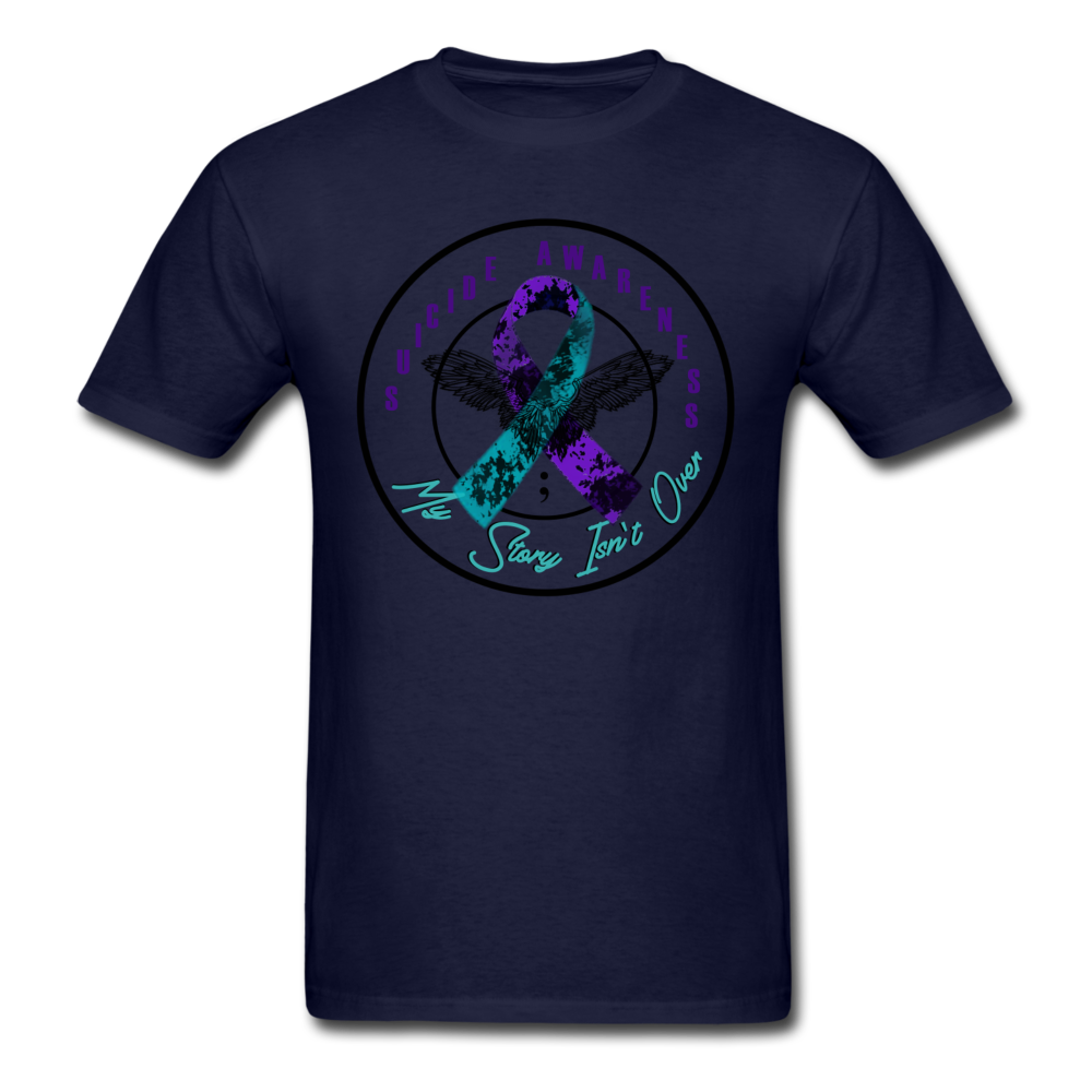 Suicide Prevention My Story T-Shirt navy Loyalty Vibes