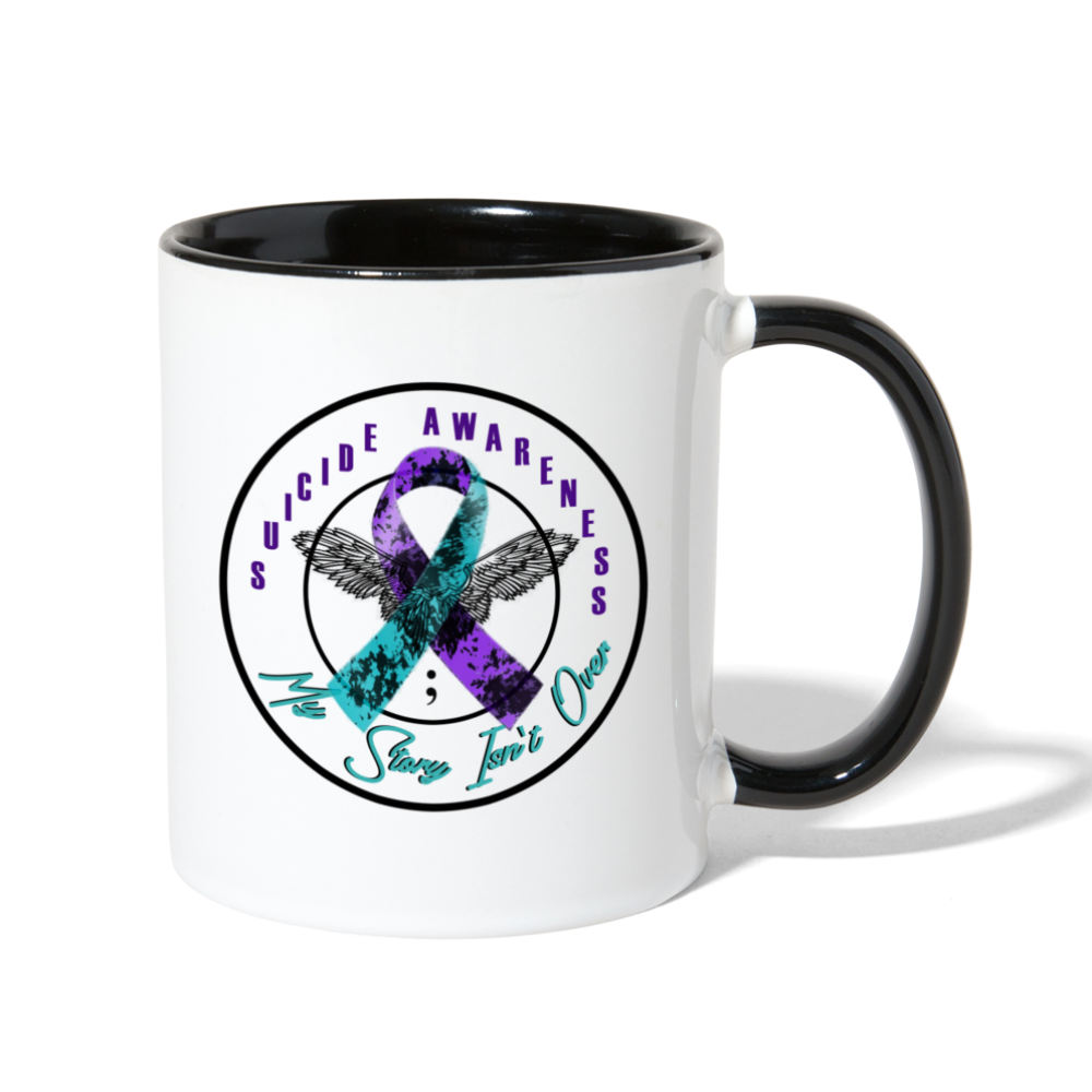 Loyalty Vibes Suicide Awareness Coffee Mug white black