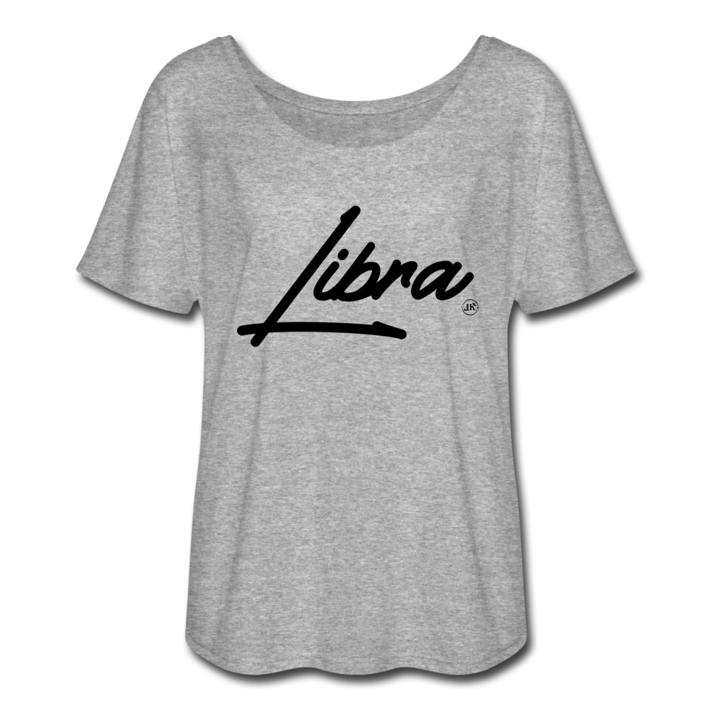 Sassy Libra Women’s Off The Shoulder Top heather gray - Loyalty Vibes
