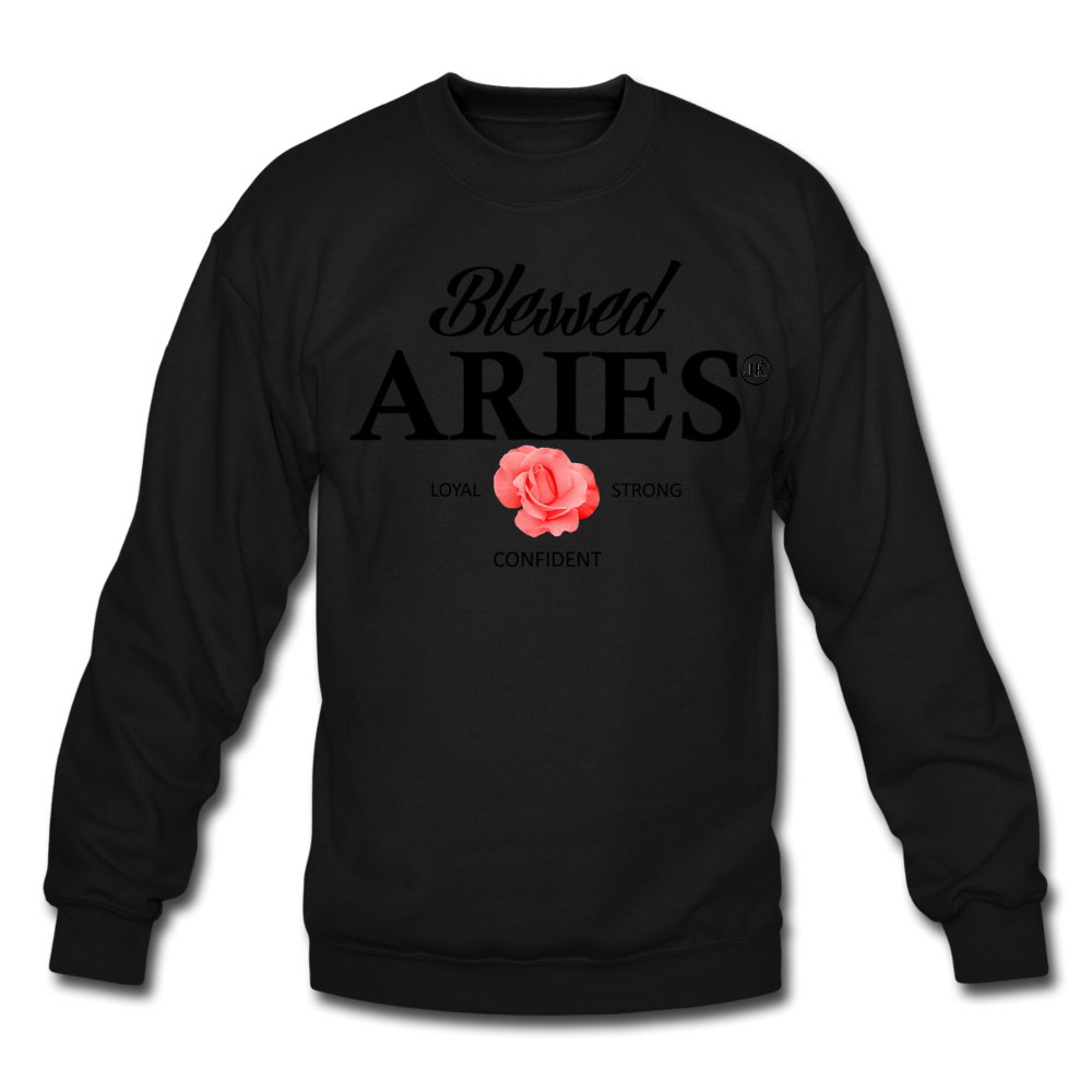 Blessed Aries Unisex Sweatshirt Loyalty Vibes