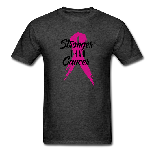 Stronger Than Cancer Unisex T-Shirt heather black Loyalty Vibes