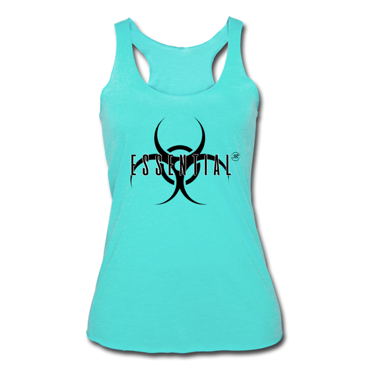 Essential Diamond Women's Athletic Tank Top turquoise Loyalty Vibes