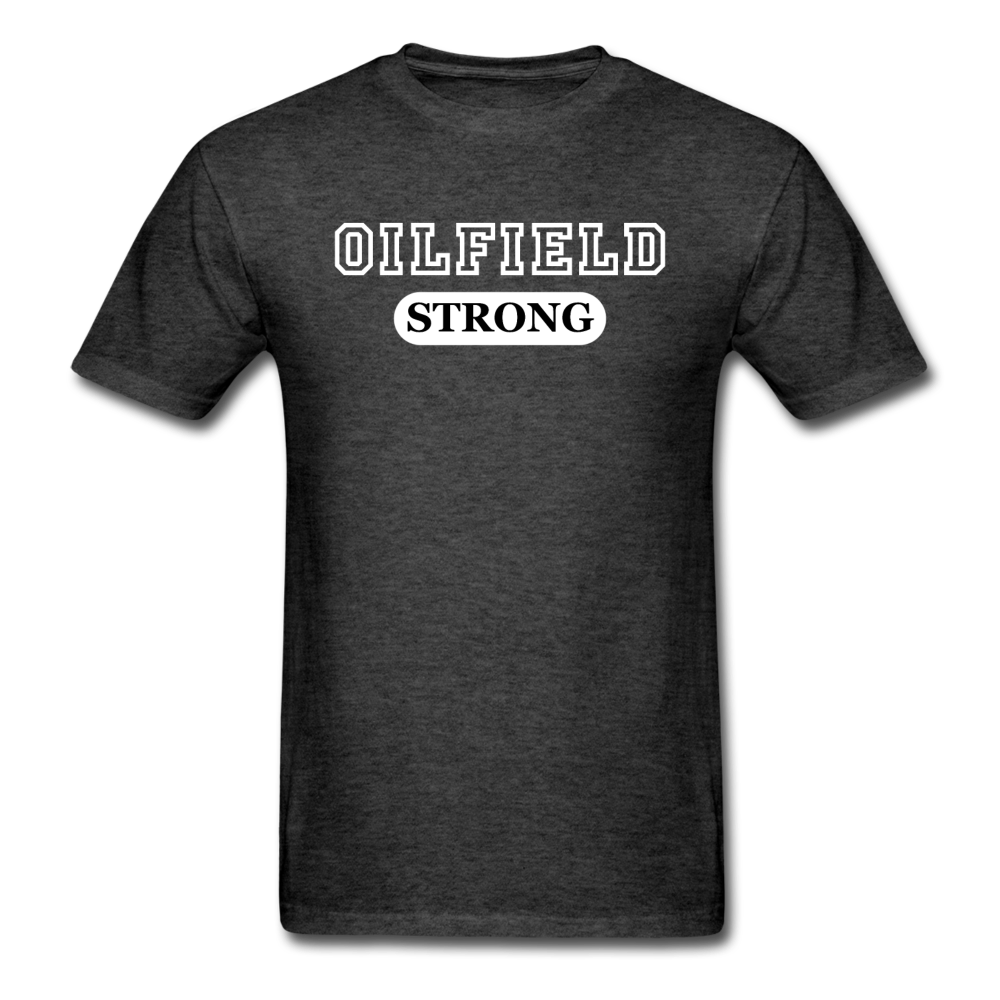 Loyalty Vibes Loyalty Vibes Classic Oilfield Strong T-Shirt heather black
