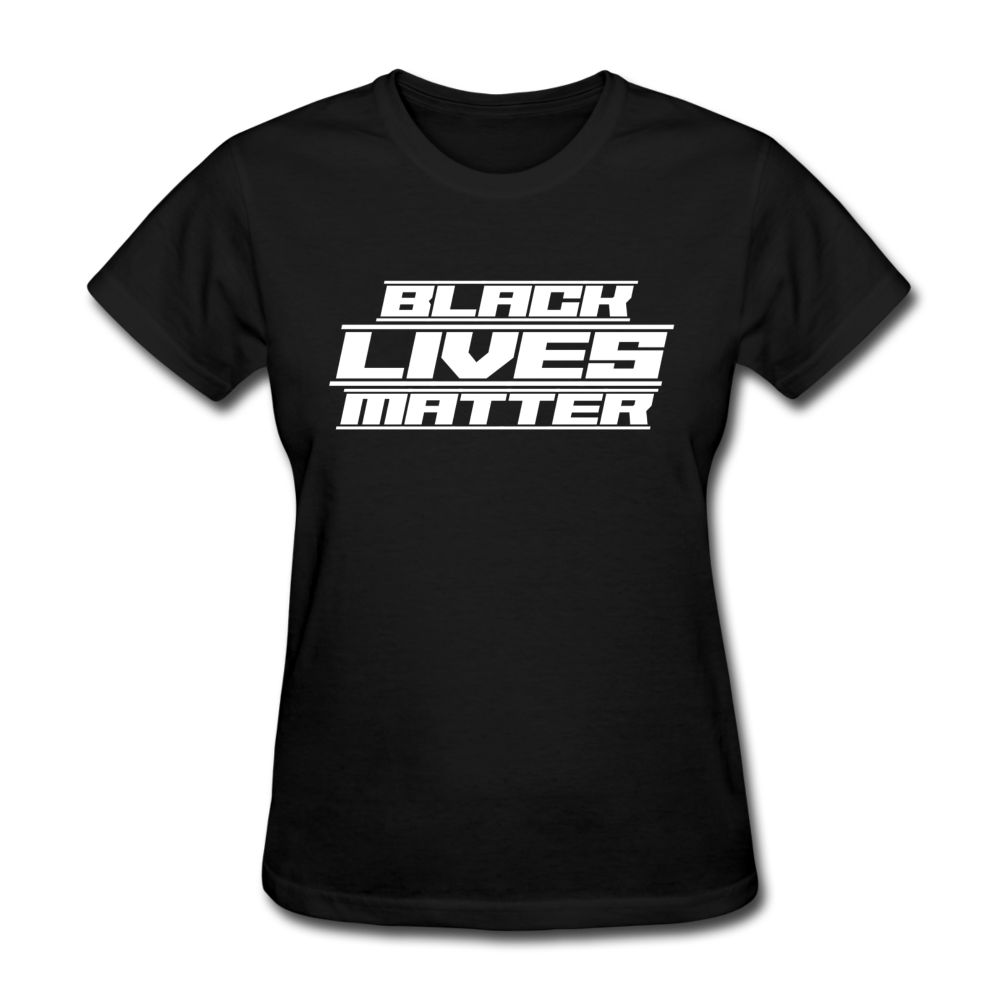 Loyalty Vibes Future Black Lives Matter Women's T-Shirt black