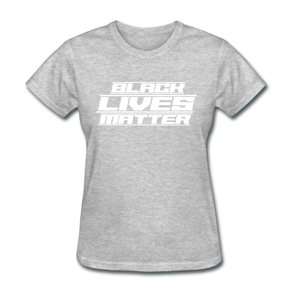 Loyalty Vibes Future Black Lives Matter Women's T-Shirt heather gray