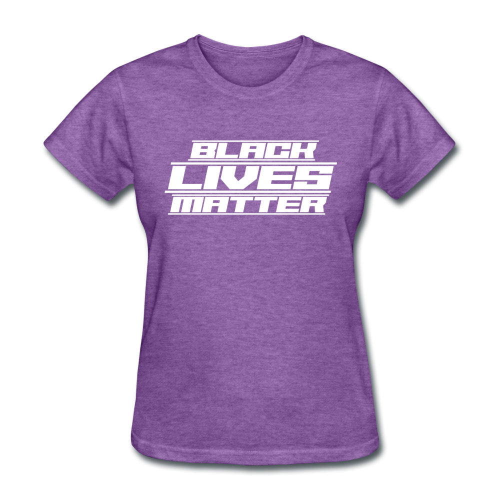Loyalty Vibes Future Black Lives Matter Women's T-Shirt purple heather