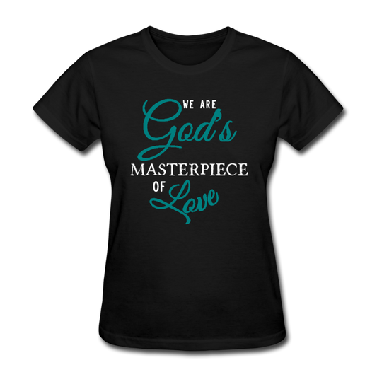 God's Masterpiece Women's T-Shirt black Loyalty Vibes