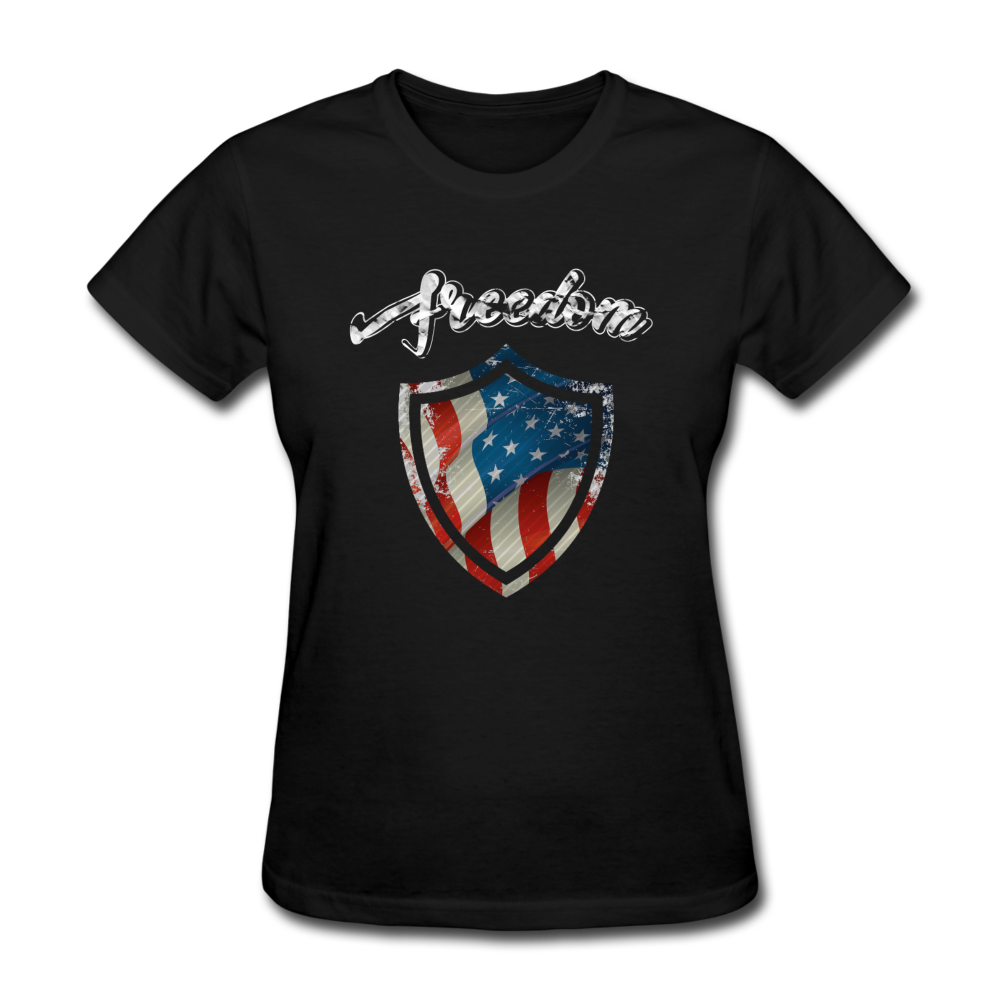 Freedom Warrior Women's T-Shirt black Loyalty Vibes