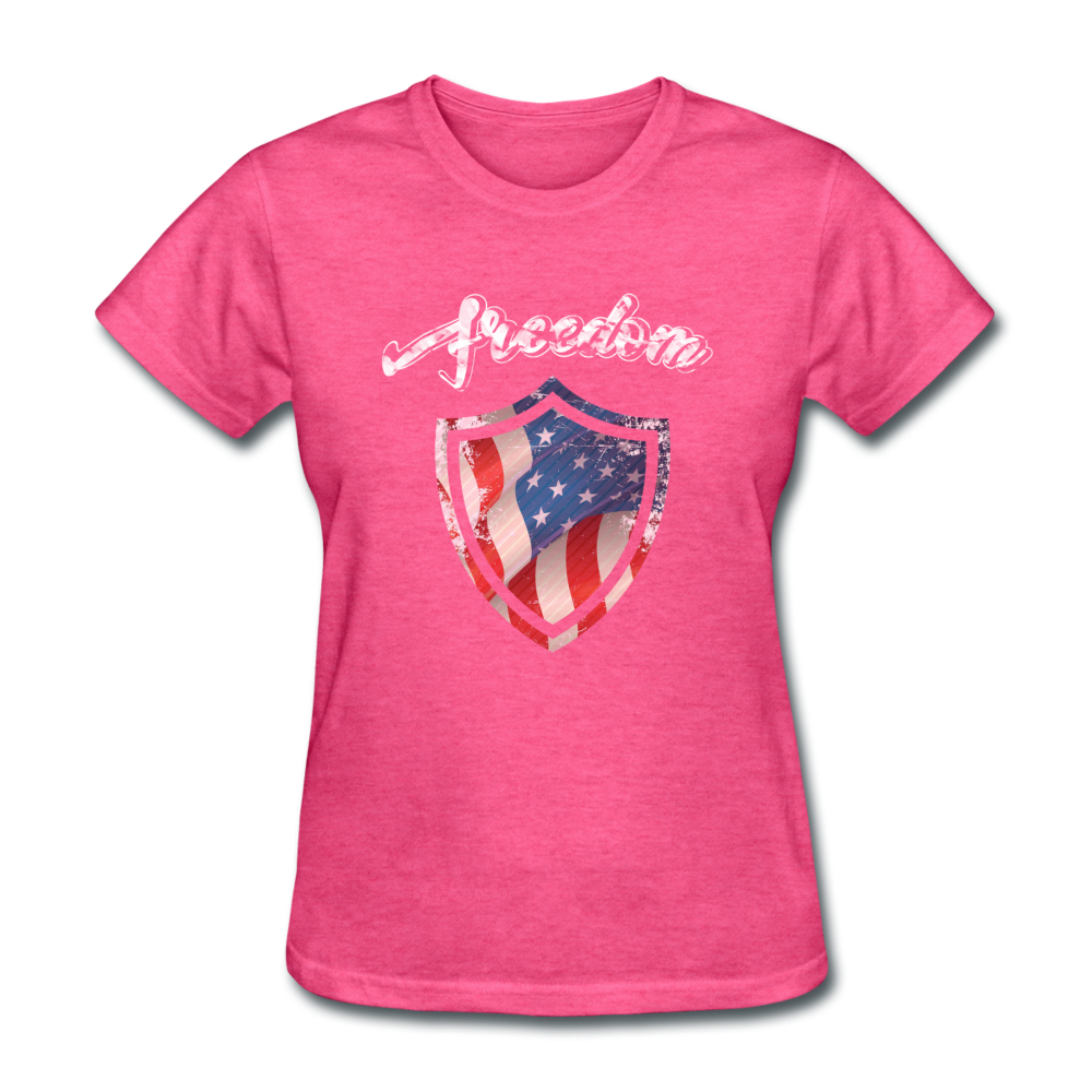 Freedom Warrior Women's T-Shirt heather pink Loyalty Vibes