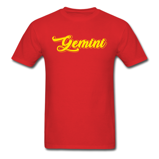 Smooth Gemini T-Shirt red Loyalty Vibes