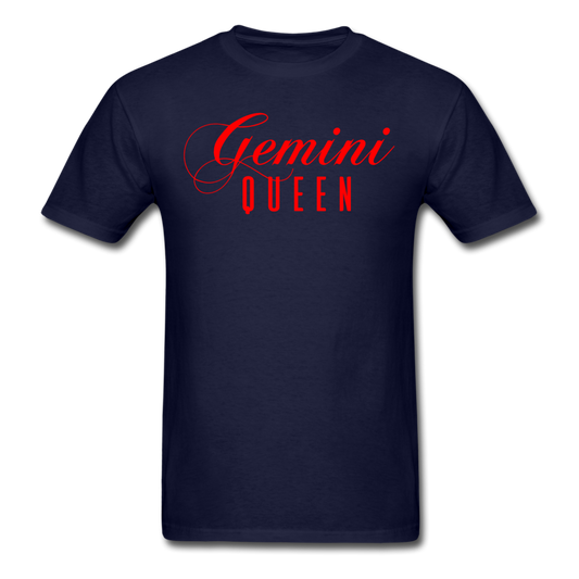 Gemini Queen T-Shirt navy Loyalty Vibes