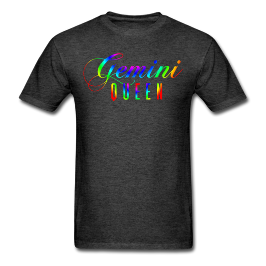 LGBT Gemini Queen T-Shirt heather black Loyalty Vibes