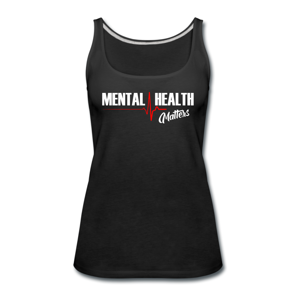 Loyalty Vibes Mental Health Matters Tank Top black