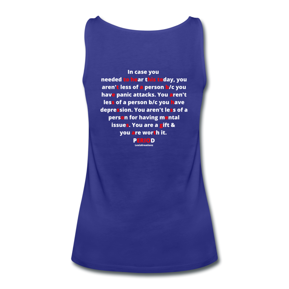 Loyalty Vibes Mental Health Matters Tank Top