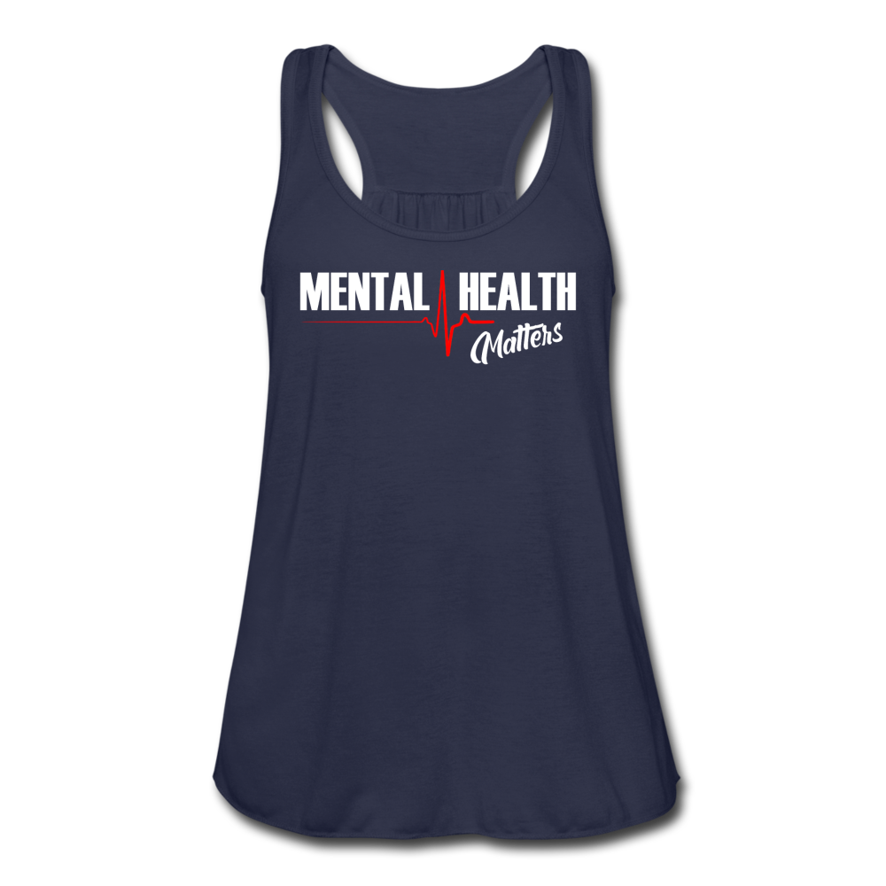 Loyalty Vibes Mental Health Matters Flowy Tank Top