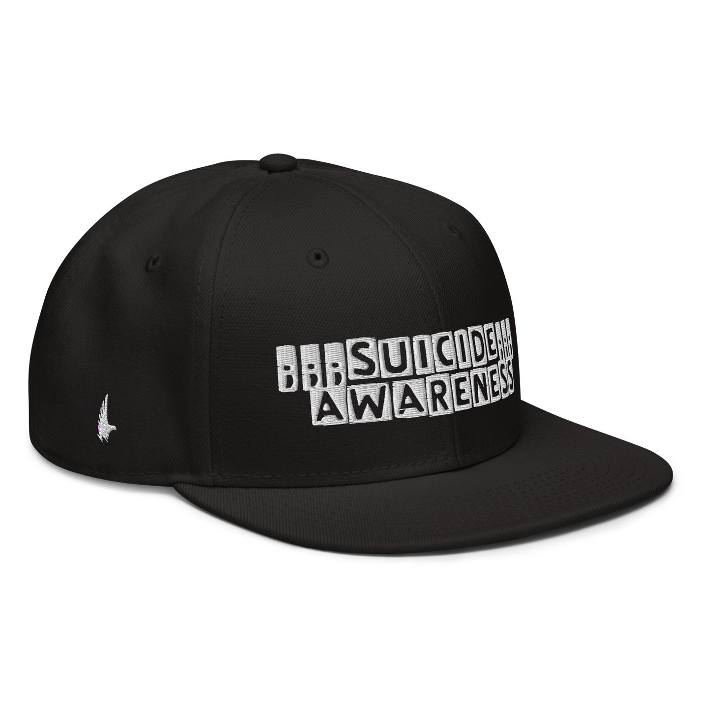Loyalty Vibes Suicide Awareness Snapback Hat Black OS Loyalty Vibes