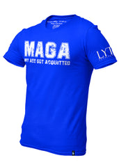 Acquitted MAGA T-Shirt Blue - Loyalty Vibes