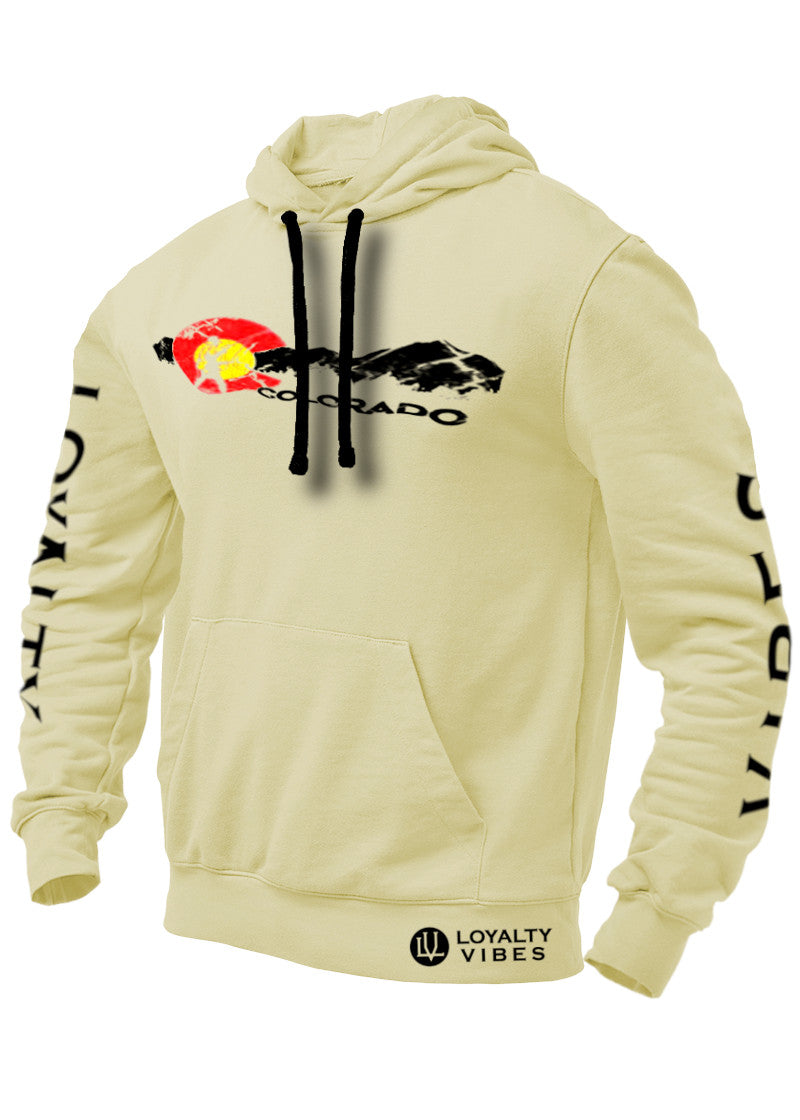Adventures Of Colorado Hoodie Sandstone Black - Loyalty Vibes