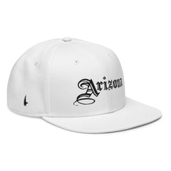 Arizona Snapback Hat - White OS - Loyalty Vibes