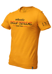 Authentic Self Made T-Shirt Gold - Loyalty Vibes