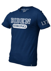 Biden Strong Graphic T-Shirt Navy Blue - Loyalty Vibes