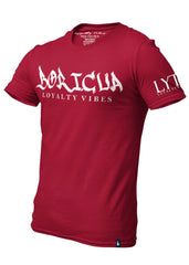 Loyalty Vibes Boricua T-Shirt Maroon - Loyalty Vibes