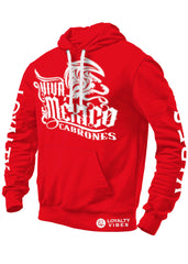 Cabrones Hoodie Red Men's - Loyalty Vibes