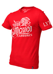 Cabrones T-Shirt Red Men's - Loyalty Vibes