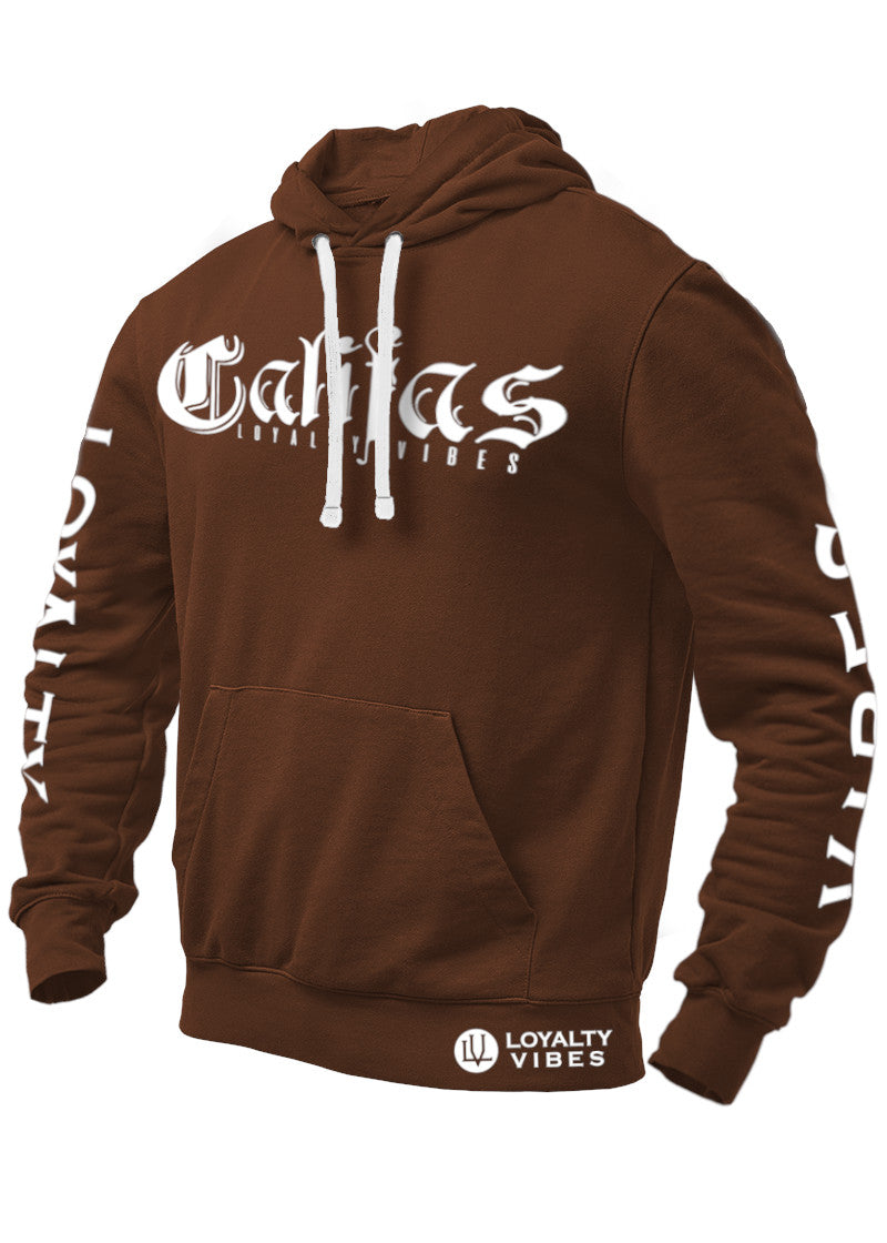 Califas Hoodie Brown - Loyalty Vibes