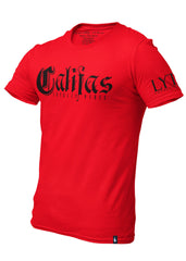 Loyalty Vibes Califas T-Shirt Red/Black - Loyalty Vibes