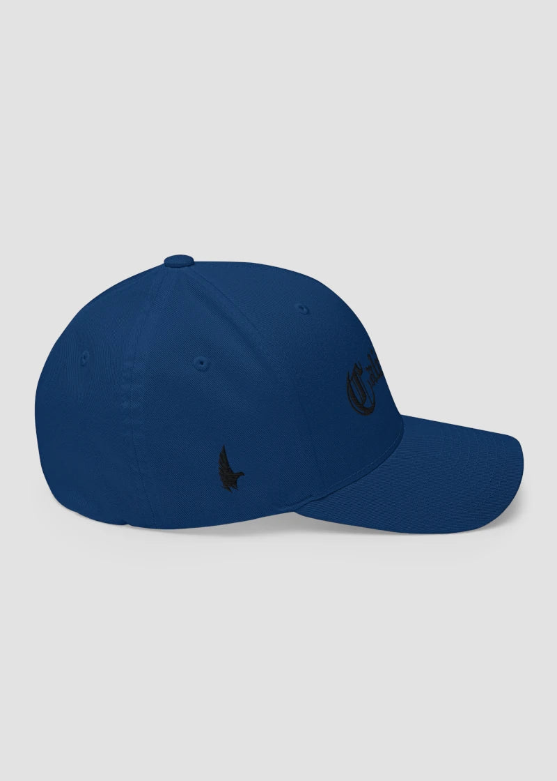 California OG Fitted Hat Blue/Black - Right - Loyalty Vibes