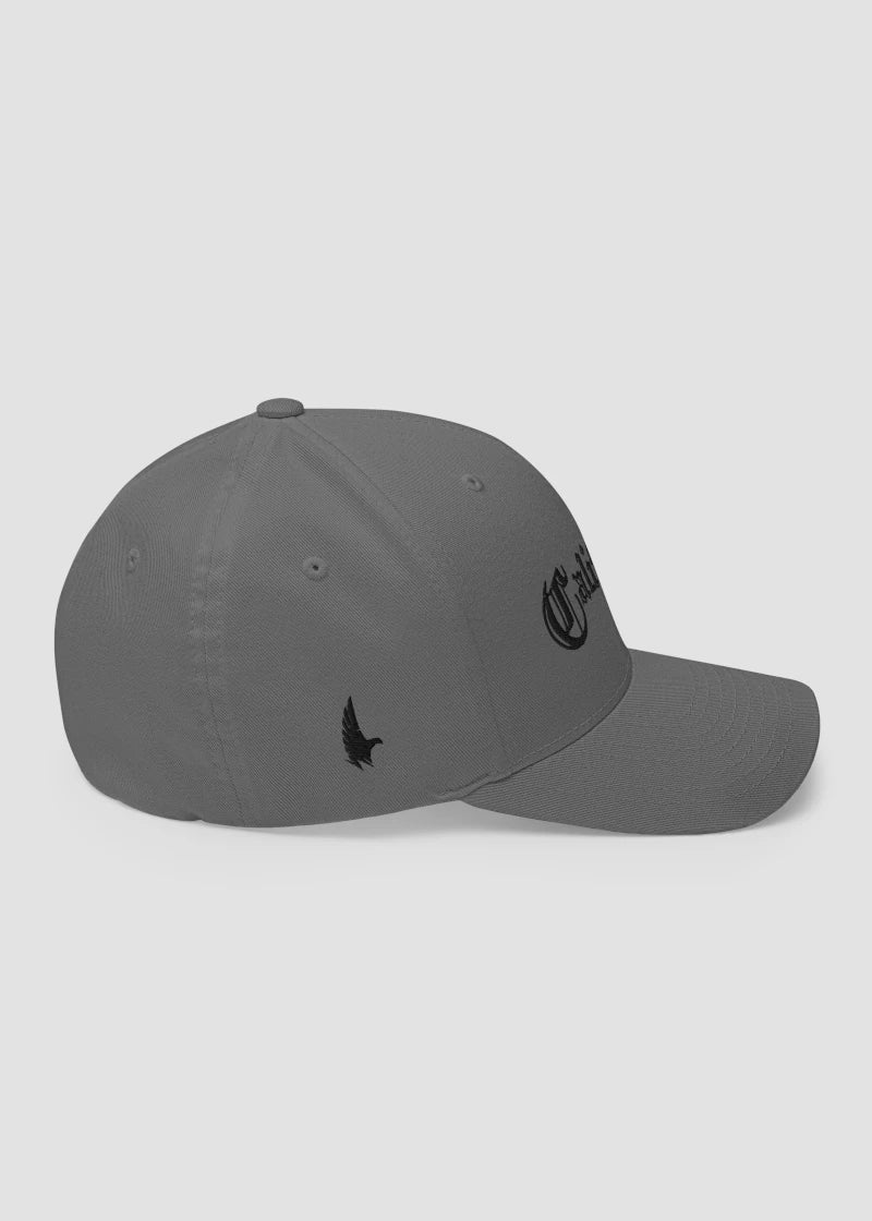 California OG Fitted Hat Grey/Black - Right - Loyalty Vibes