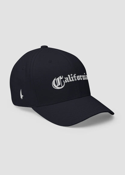 California OG Fitted Hat Midnight Navy Blue - Loyalty Vibes