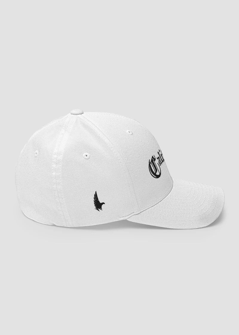 California OG Fitted Hat White - Right - Loyalty Vibes
