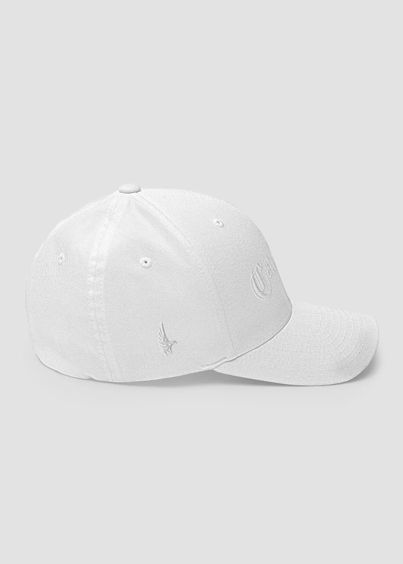 California OG Fitted Hat Whiteout - Right - Loyalty Vibes