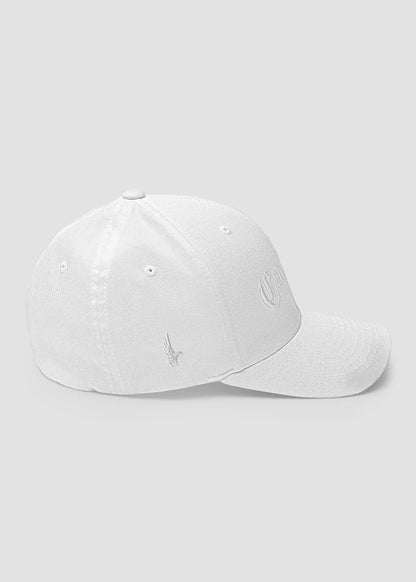 California OG Fitted Hat Whiteout - Right - Loyalty Vibes