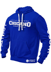 Chicano Hoodie Blue Men's - Loyalty Vibes