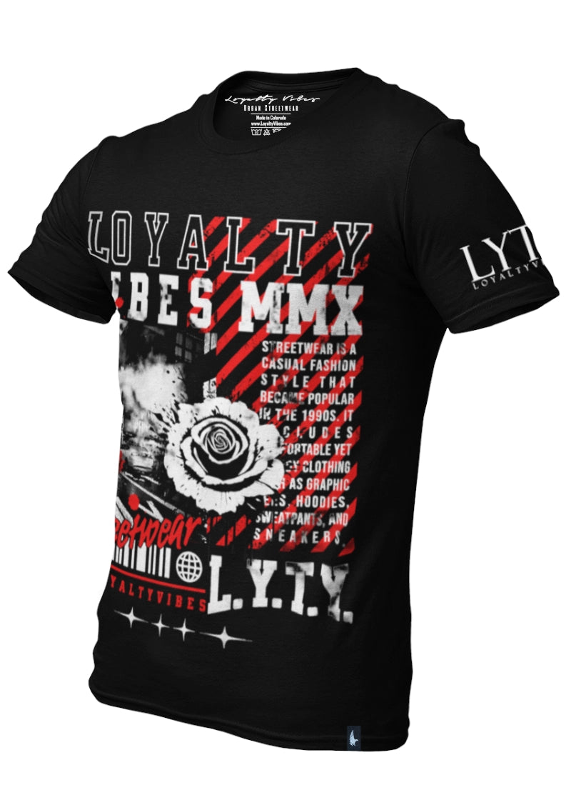 City Of Love Streetwear T-Shirt Black - Loyalty Vibes