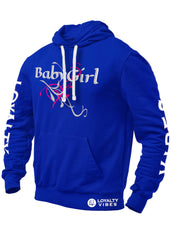 Classic BabyGirl Graphic Hoodie Blue - Loyalty Vibes