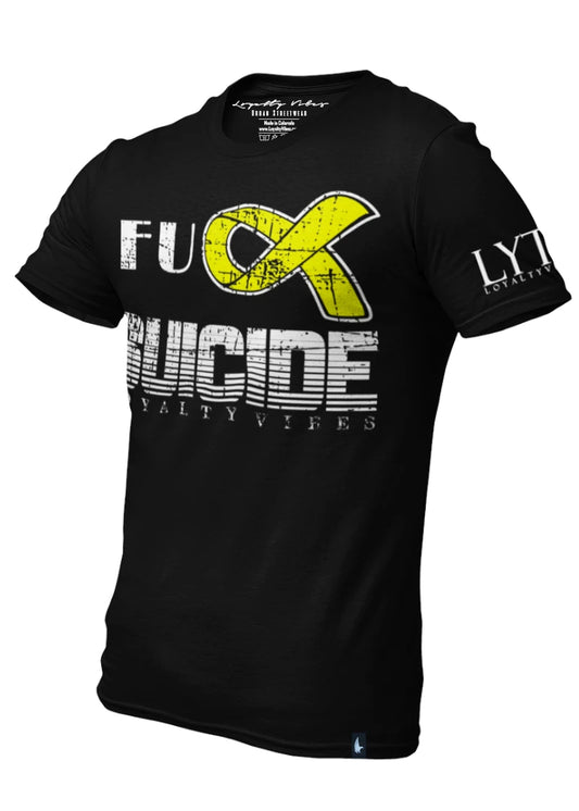 Classic Fk Suicide T-Shirt Black - Loyalty Vibes
